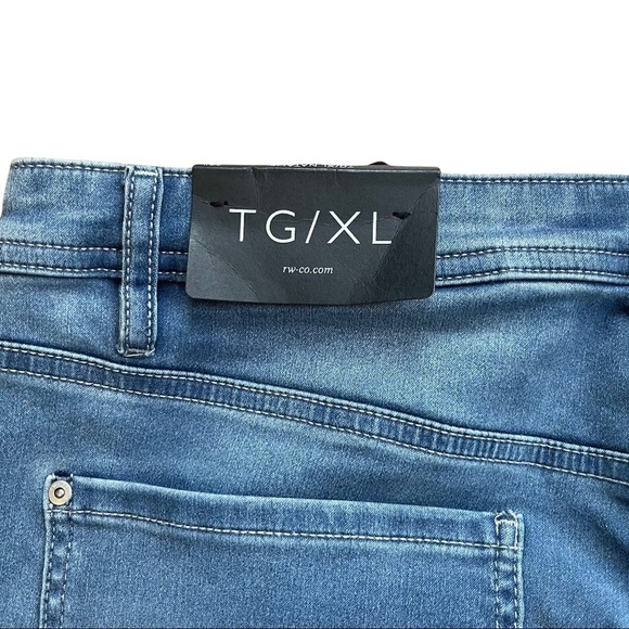 NWT RW& Co. Natalie Faded Denim Skinny Leggings Jeggings Size XL 1131 - Picture 6 of 9
